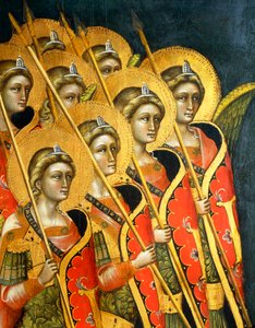Armed band of angels (detail)