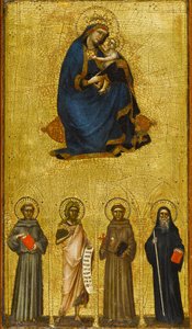 Madonna and Child with Saints, circa 1360
