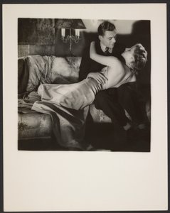 Man and Woman Embracing