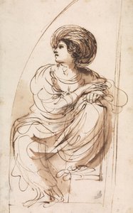 A Sibyl by Guercino