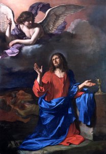 Christ Praying in the Garden of Gethsemane by Guercino