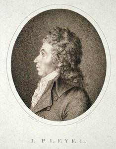 Ignaz Joseph Pleyel Engraved by F.W. Nettling