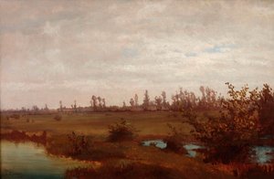 November Swamps on the Sile by Guglielmo Ciardi