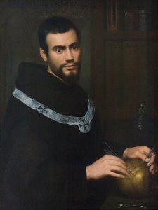 Portrait of a young monk by Guido Cagnacci