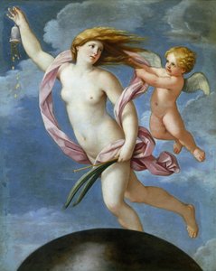 Fortuna with a purse by Guido Reni