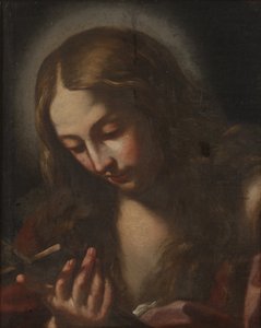 Magdalene with Cross by Guido Reni