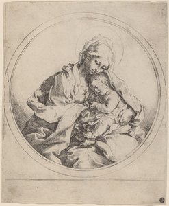 Virgin and Child by Guido Reni