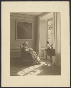 Interior with Seated Woman in Costume by Guido Rey