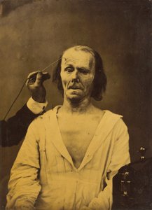 A Relaxed Face (Left); Profound Attention (Right), 1854-1856, Printed 1862