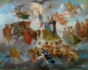 Apotheosis of Napoleon III, 1854