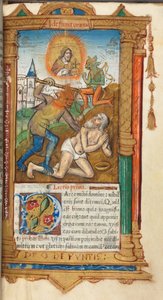 Printed Book of Hours (Use of Rome): fol, 78r, Job by Guillaume Le Rouge