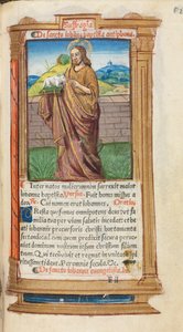 Printed Book of Hours Use of Rome: St. John the Baptist by Guillaume Le Rouge