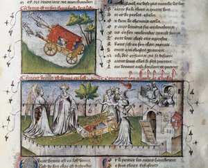 How Venus Arrives and Storms the Castle Built by Jealousy