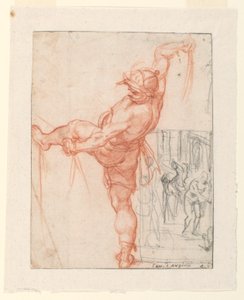 Studies for the Flagellation of Christ by Guiseppe Cesari