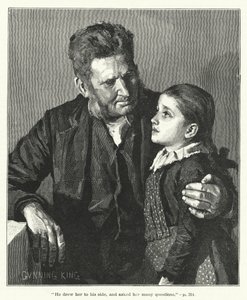"He Drew Her to His Side, and Asked Her Many Questions" by Gunning (after) King