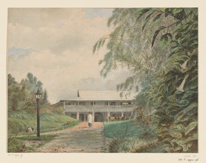 Health Resort in Sindanglaja by Gustaaf Frederik Tydeman