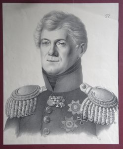 Portrait of Prince Dmitriy Vladimirovich Golitsyn by Gustav Adolf Hippius