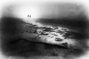 Misty Winter Walk by Gustav Davidsson