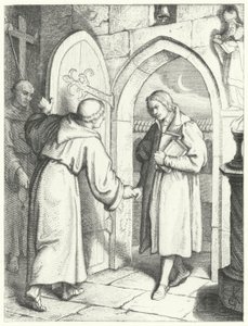 Martin Luther Entering St Augustine
