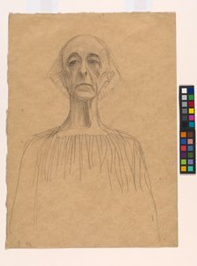 Bust of a Man by Gustav Klimt
