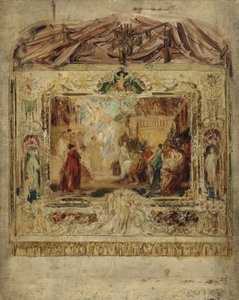 Design for a Theatre Curtain, c.1883-85