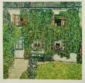 Forester’s Lodge, Lake Attersee by Gustav Klimt