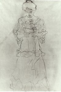 Girl Reading I by Gustav Klimt