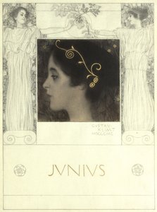 Junius by Gustav Klimt