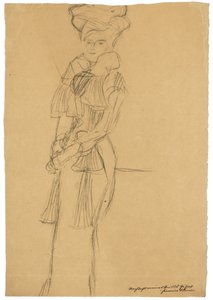 Portrait of Marie Henneberg by Gustav Klimt