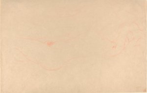 Reclining Woman by Gustav Klimt