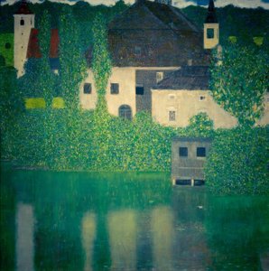 Schloss Kammer on the Attersee I by Gustav Klimt