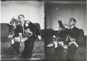 Double Portrait of Aleksei Kruchenykh