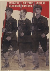 Long live the multi-million-member Leninist Komsomol