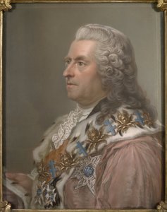 Portrait of Count Carl Gustaf Tessin by Gustav Lundberg