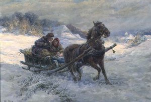 Sleigh Ride in the Winter