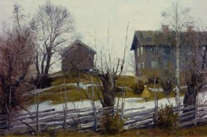 Spring Thaw by Gustav Wentzel