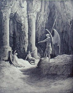 Satan at the Gates of Hell, from Book II of 