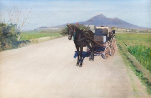 A road in Naples, c. 1872