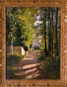 Woodland Path in Normandy