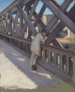 The Bridge of Europe – Partial Study by Gustave Caillebotte