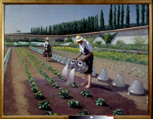 The gardeners by Gustave Caillebotte