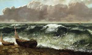 Le Vague, c.1869/70 by Gustave Courbet