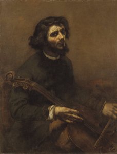 The Cellist (Self-portrait)