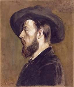 Portrait of Johan Barthold Jongkind 1819-1891