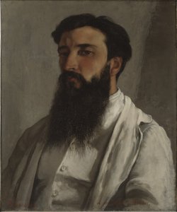Portrait of Jules Bordet by Gustave Courbet
