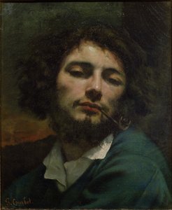 Self-Portrait by Gustave Courbet
