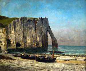 The Cliffs in Étretat, 1869