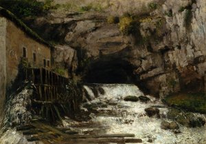 The Source of the Loue by Gustave Courbet
