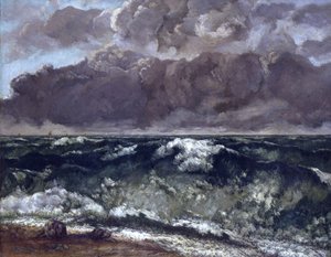 The Wave by Gustave Courbet