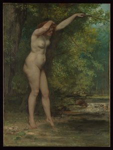 The Young Bather by Gustave Courbet